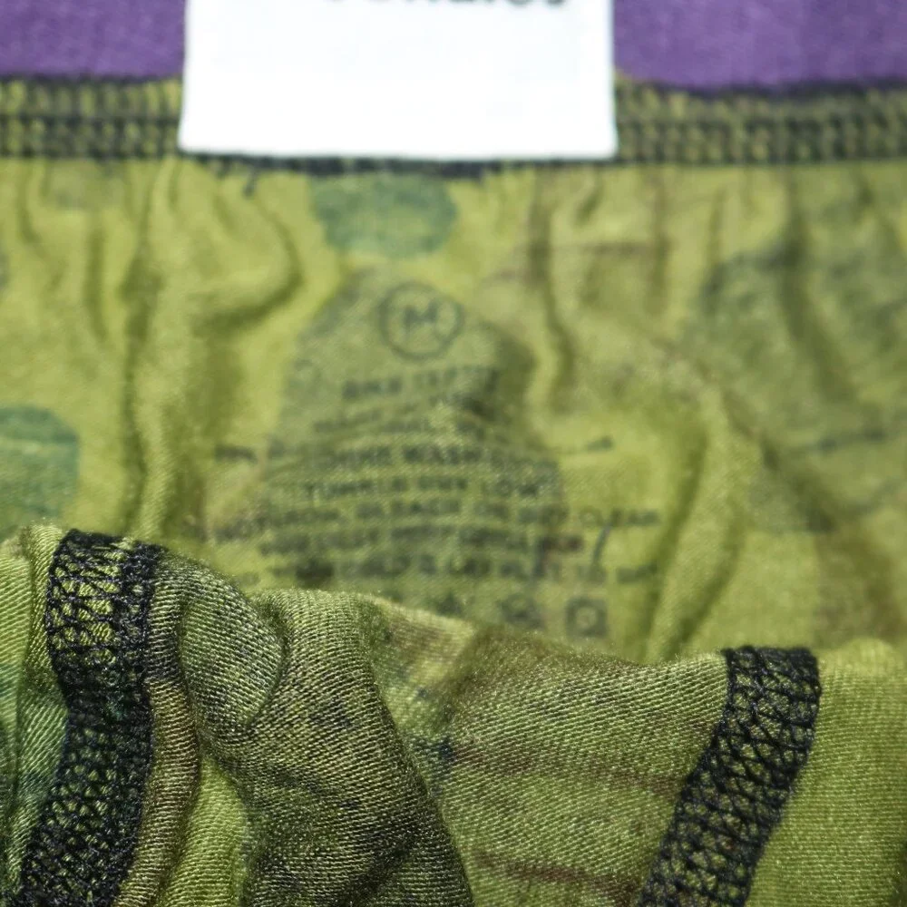 MeUndies green camo men's Trunks size medium